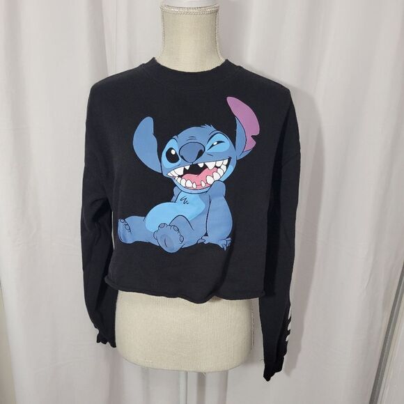 Disney stitch slightly cropped sweater - Picture 9 of 11